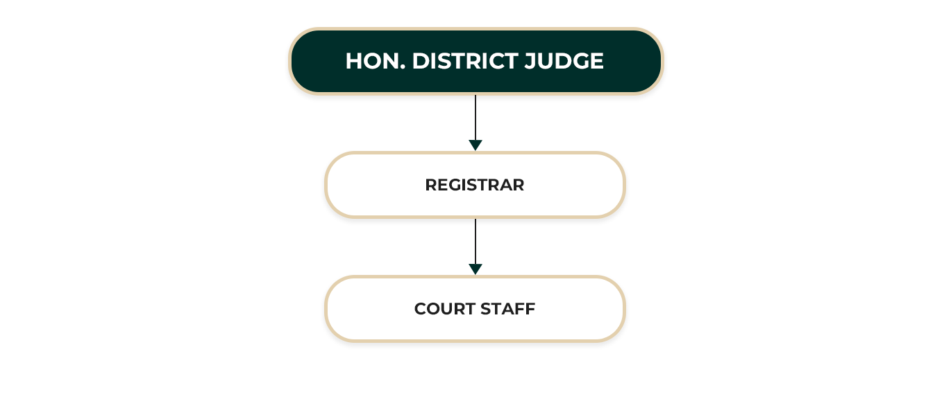 District Court Dehiattakandiya ORGANIZATIONAL STRUCTURE